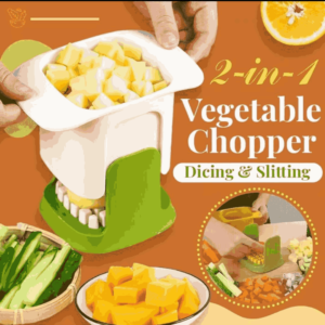 2 in 1 Vegetable Chopper Dicing and Slitting